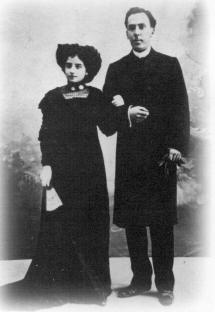 Antonio Machado y Leonor Izquierdo