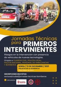 JORNADAS TÉCNICAS PARA PRIMEROS INTERVINIENTES