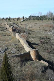 Muralla en la Zona del Mirón