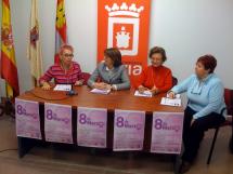El Ayuntamiento de Soria y el Consejo Municipal de la Mujer presenta las actividades en torno al Día Internacional de la Mujer