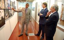 El Alcalde de Soria inaugura en el Palacio de la Audiencia la exposición FotoPres&#8217;07