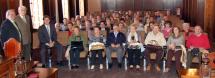 Un grupo de sorianos pertenecientes a la Casa de Soria en Valladolid, recibidos por el Alcalde de Soria en su visita a Las Edades del Hombre