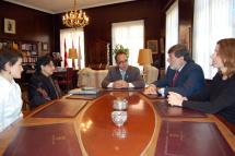 La Embajadora de la India en España visita el Ayuntamiento de Soria