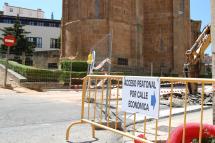 Comienzan las obras de peatonalización de las Calles Puertas de Pro y Numancia y la Plaza de La Blanca