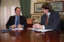 Los alcaldes de Soria y Calatayud acuerdan la firma de un convenio de colaboración turística y cultural entre ambas ciudades