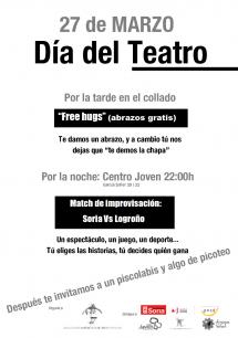 El Ayuntamiento de Soria colabora en la celebración del Día del Teatro
