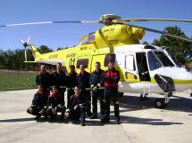 Los Bomberos del Ayuntamiento de Soria coordinan sus servicios con los operativos del Ministerio de Medio Ambiente