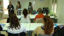 La Concejala Rosa Romero inaugura en CC.OO. el curso de Atención Sociosanitaria a Personas Dependientes