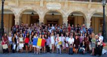 Los jóvenes europeos del programa Secciones Bilingües en Países de Europa Central y Oriental visitan el Ayuntamiento de Soria
