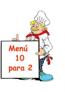 “Menú 10 para 2”, la nueva actividad de El Mercado, por supuesto presenta las recetas de los mejores restauradores sorianos