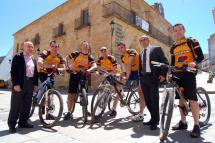 La Asociación de Policías Locales de Soria realiza el Camino de Santiago Soriano