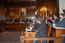 El Ayuntamiento de Soria aprueba en el Pleno una proposición para declarar el término municipal de Soria "No nuclear y sostenible" y rechazar el almacén de residuos en Torrubia