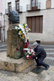 El Ayuntamiento de Soria homenajea a Antonio Machado en el aniversario de su muerte