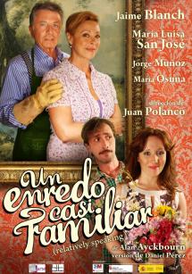 Este sábado llega al Palacio de la Audiencia la comedia inglesa “Un enredo casi familiar”