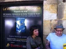 Ya se pueden ver en la Ventana del Apolonia de la Plaza Herradores, los trabajos presentados al Concurso de Carteles de la XIII Edición del Certamen Internacional de Cortos Ciudad de Soria