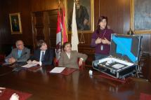 El Ayuntamiento y Cruz Roja de Soria rubrican un convenio para la realización de actividades sobre mayores y nuevas tecnologías 