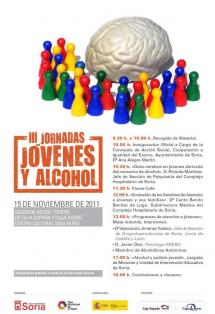 El Ayuntamiento celebra mañana las III Jornadas Jóvenes y Alcohol