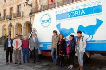 Ayuntamiento y Banco de los Alimentos prosiguen con su colaboración y hoy participan en la cesión de un camión de Acordes