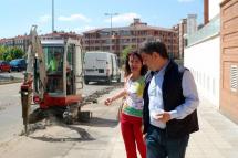 Comienzan las obras de ampliación del carril bici y la colocación de señalización en todo el Corredor C02Cero