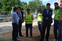 Carlos Martínez confirma que las obras de los desvíos generales de Dehesa y Espolón acaban la próxima semana