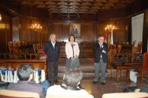 Rosa Romero recibe en el Ayuntamiento a la Asociación Española de Críticos Literarios que mañana darán a conocer sus fallos de 2012 en narrativa y poesía  