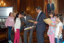 El Pleno Infantil elige un rocódromo en el Castillo del Colegio Prácticas Numancia como proyecto ganador de los Presupuestos 2012