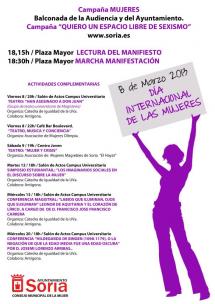 El Consejo Municipal de la Mujer organiza un programa para “visualizar” a la mujer en la vida pública de la mano de las diferentes asociaciones