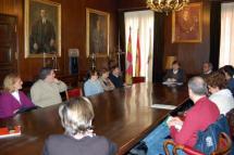 Reunión con los vecinos de la zona anexa a la muralla.