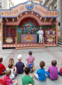 Imagen del Teatro de Autómatas que ha inaugurado la actividad.