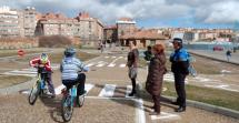 Más de mil niños pasarán por el Parque de Tráfico que hoy ha comenzado su actividad