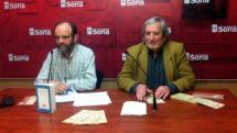 José María Martínez Laseca y Jesús Bárez, en la presentación.