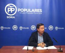 El concejal del PP, Adolfo Sainz