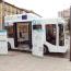 El minibús del proyecto el pasado 12 de mayo, cuando sirvió para transportar a prensa y autoridades locales hasta la sede de Las Edades del Hombre en Soria