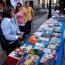 
Casetas en la Plaza de San Esteban,que acoge la tercera edición de laIII Feria del Libro de Soria EXPOESÍA