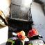 Intervención de los bomberos municipalesde Soria en Villar de Maya
