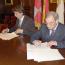 El Alcalde de Soria y el Presidente de ASOVICA firman el convenio que permitirá construir en una parcela municipal un Centro de Atención a Enfermos Mentales