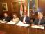 El alcalde de Soria Carlos Martínez rubrica tres convenios de colaboración con Cáritas, APROME y Cruz Roja