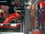 Apertura de la exposición con el monoplaza de Ferrari.