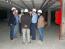Visita al aparcamiento subterráneo, prácticamente terminado.