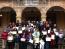 El alcalde Carlos Martínez entrega los diplomas a las alumnas de los cursos conveniados con Cruz Roja, Cáritas, UGT y CC OO para fomentar la formación y el empleo femenino